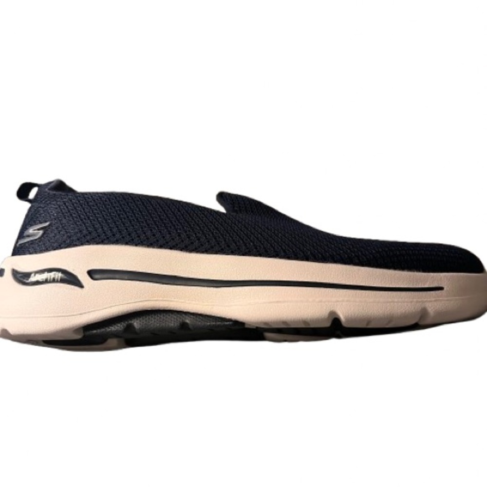 Skechers Women's Navy Slip-On Athletic Shoes - Picture 4 of 5